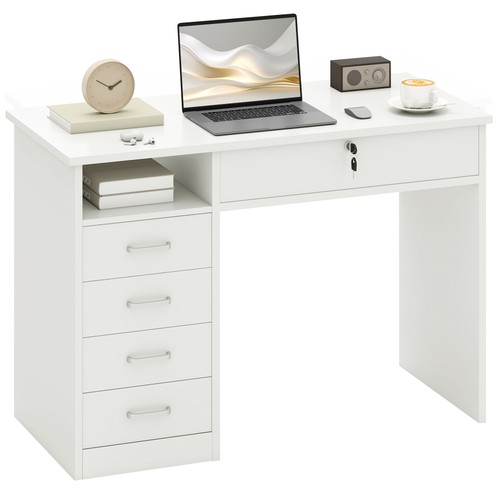 Computer desk home office - computer,