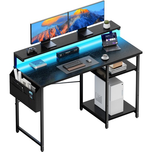 Computer desk with - desk, led