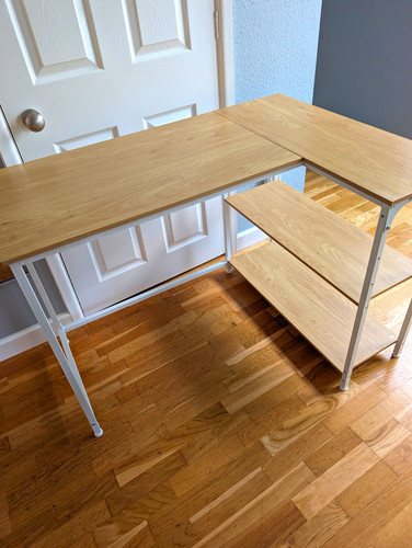 Vasagle shaped corner desk - l-shaped, 2