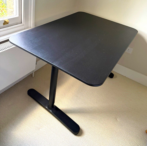 Ikea bekant black desk - black,