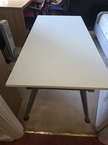 Ikea trotten white desk - ikea,