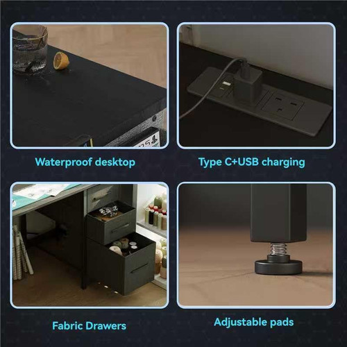 Corner computer desk with - corner,