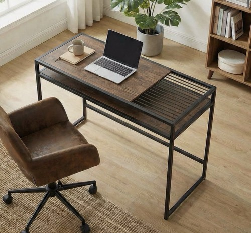 Brand new wooden computer desk - brand,