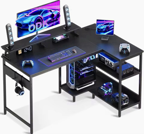 Odk shaped computer desk - odk,