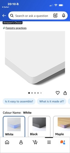 Flexispot desktop white 120 - flexispot,