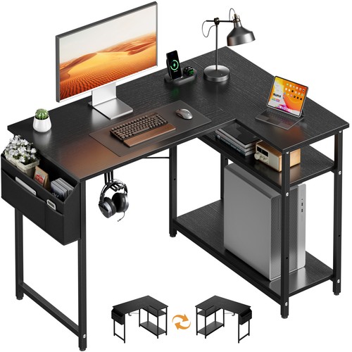 110 computer desk l - 110, desk,
