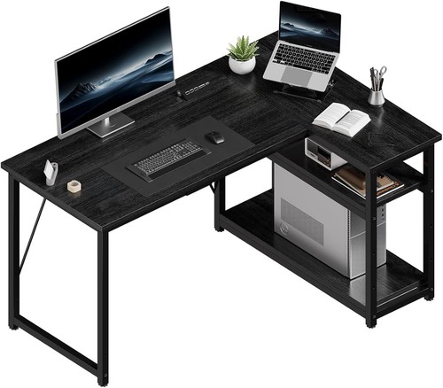 Small shaped desk 100x80cm - l,