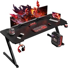 Z Shaped Gaming Desk PC