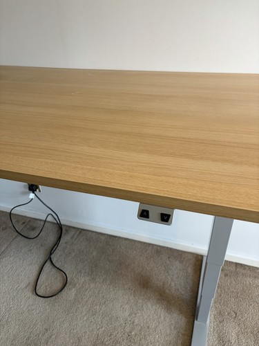 Standing desk light wood - light, tone