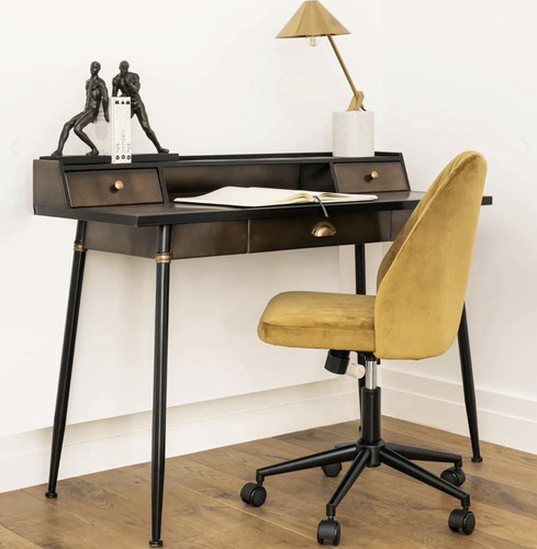 Metal computer desk - metal,