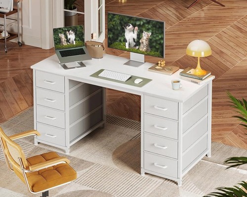 Drawer computer desk home - 8,