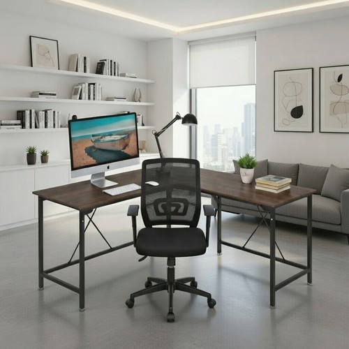 Shaped gaming desk 140x140cm - l-shaped,