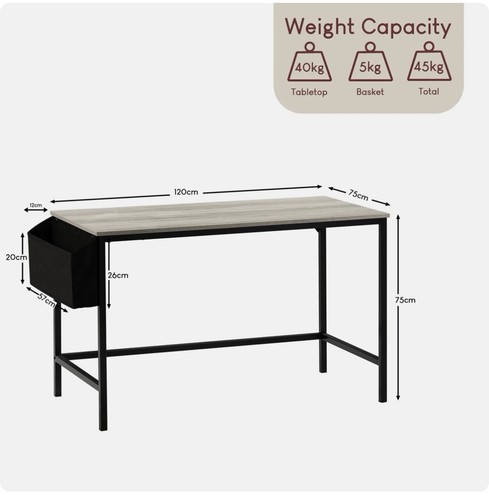 Computer desk 120x75x75cm - computer,