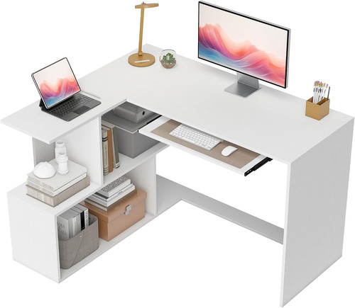 Shaped corner desk 120 - corner,