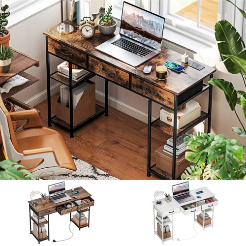 Computer desk with power - computer,