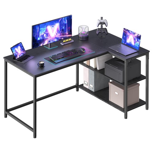 Vasagle shaped computer desk - shaped,