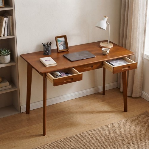 Solid wood computer desk 47in - solid,