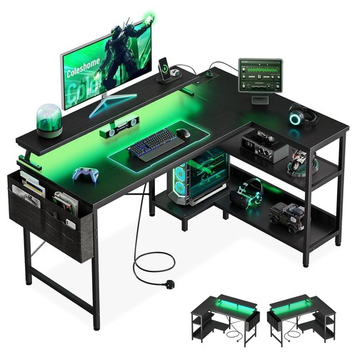 Coleshome shaped gaming - l, desk