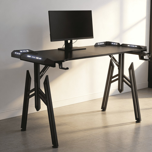 Gaming desk with - with, led